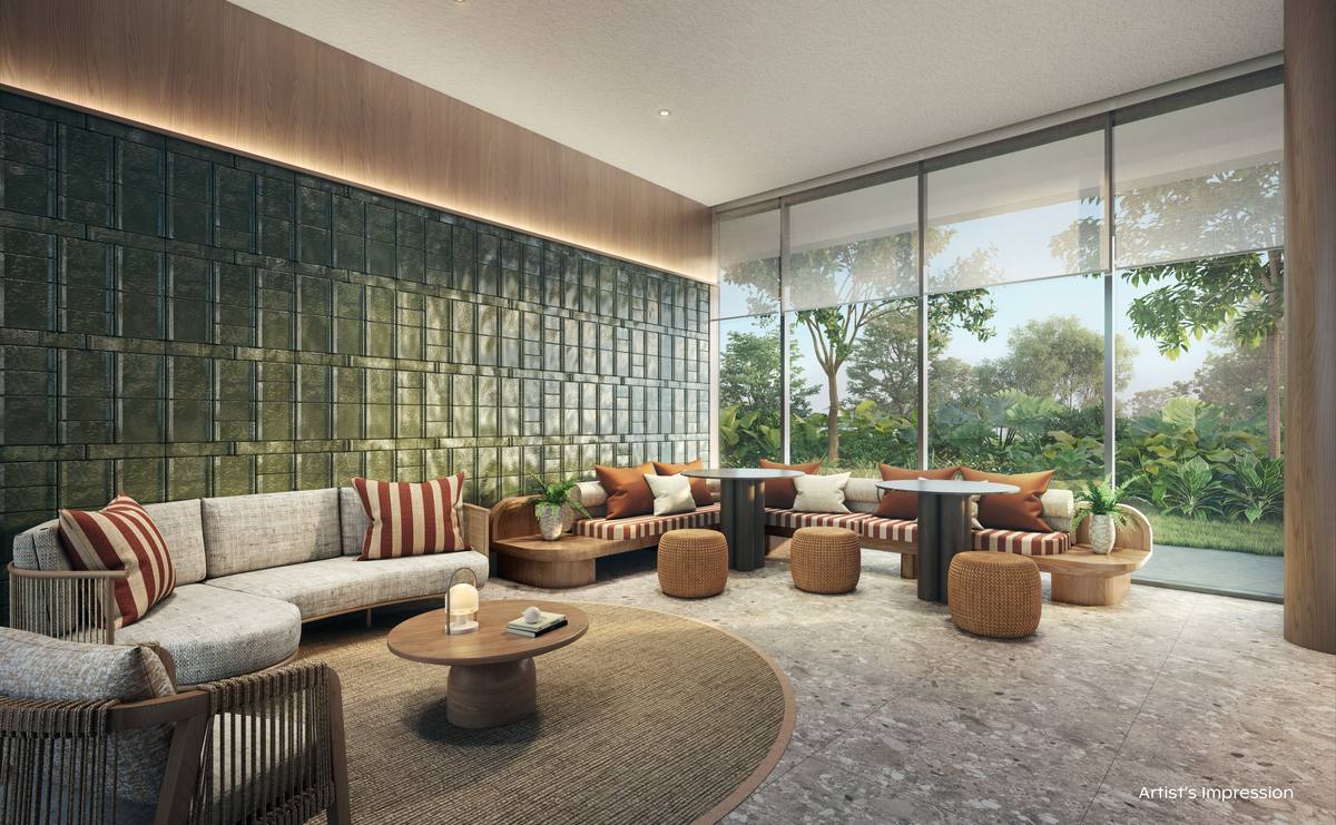 Thomson Reserve Olive Lounge social lounge — clubhouse interior Upper Thomson